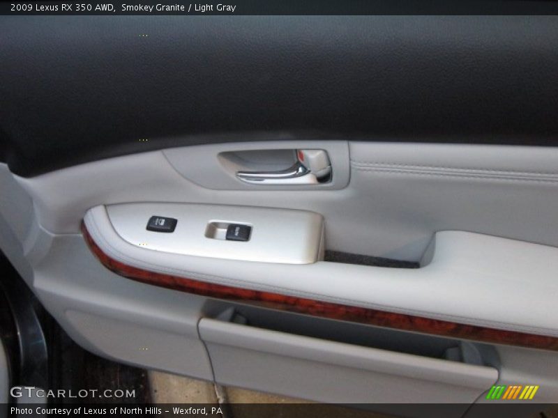 Smokey Granite / Light Gray 2009 Lexus RX 350 AWD
