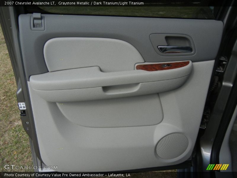 Graystone Metallic / Dark Titanium/Light Titanium 2007 Chevrolet Avalanche LT