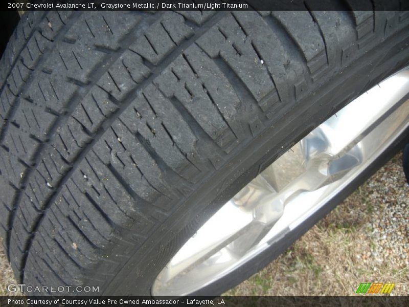 Graystone Metallic / Dark Titanium/Light Titanium 2007 Chevrolet Avalanche LT