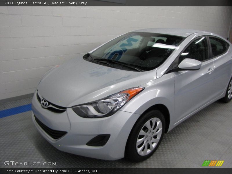Radiant Silver / Gray 2011 Hyundai Elantra GLS
