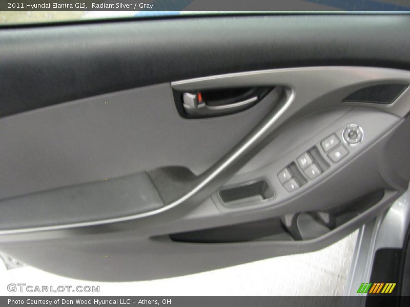 Radiant Silver / Gray 2011 Hyundai Elantra GLS