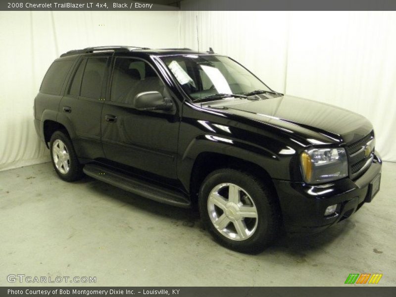 Black / Ebony 2008 Chevrolet TrailBlazer LT 4x4