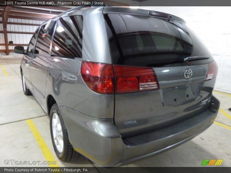 Phantom Gray Pearl / Stone 2005 Toyota Sienna XLE AWD