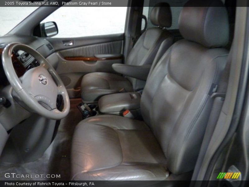 Phantom Gray Pearl / Stone 2005 Toyota Sienna XLE AWD
