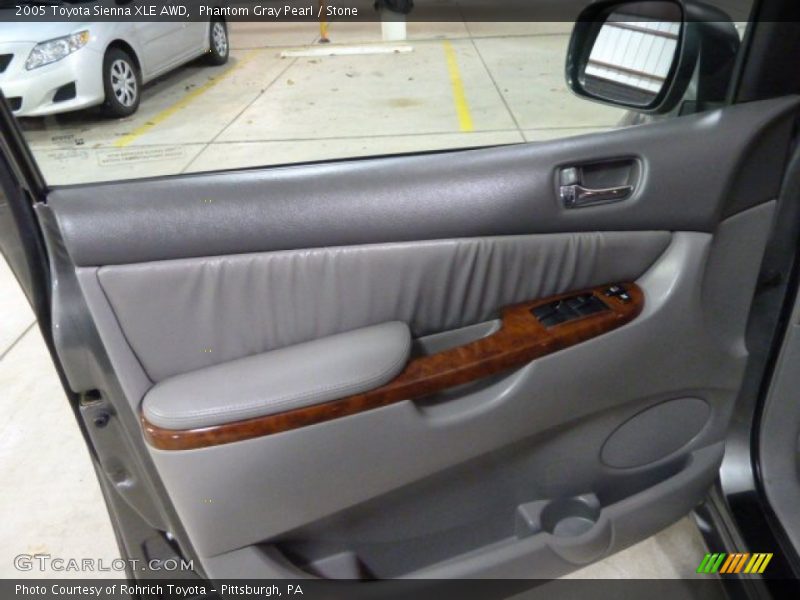 Phantom Gray Pearl / Stone 2005 Toyota Sienna XLE AWD