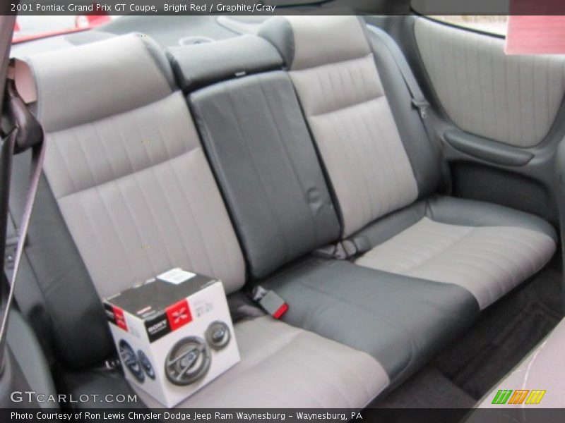 Bright Red / Graphite/Gray 2001 Pontiac Grand Prix GT Coupe