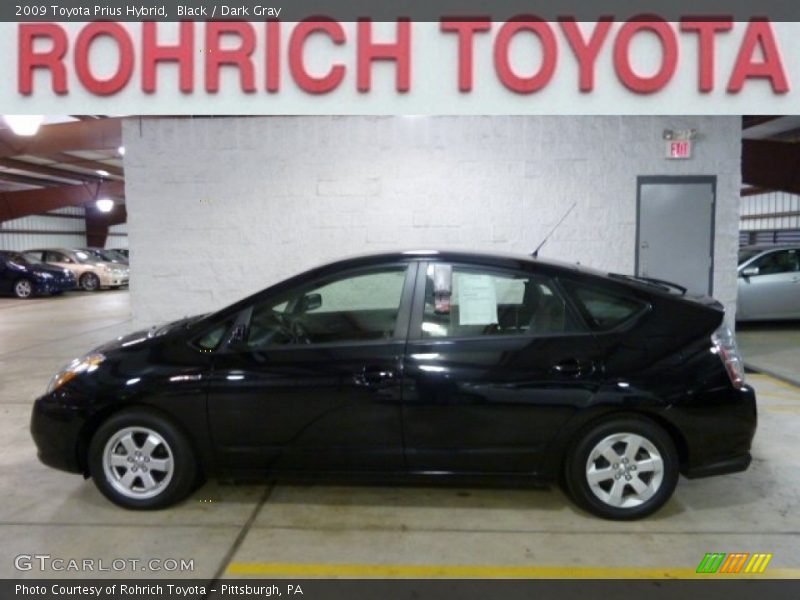 Black / Dark Gray 2009 Toyota Prius Hybrid