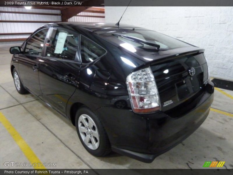 Black / Dark Gray 2009 Toyota Prius Hybrid