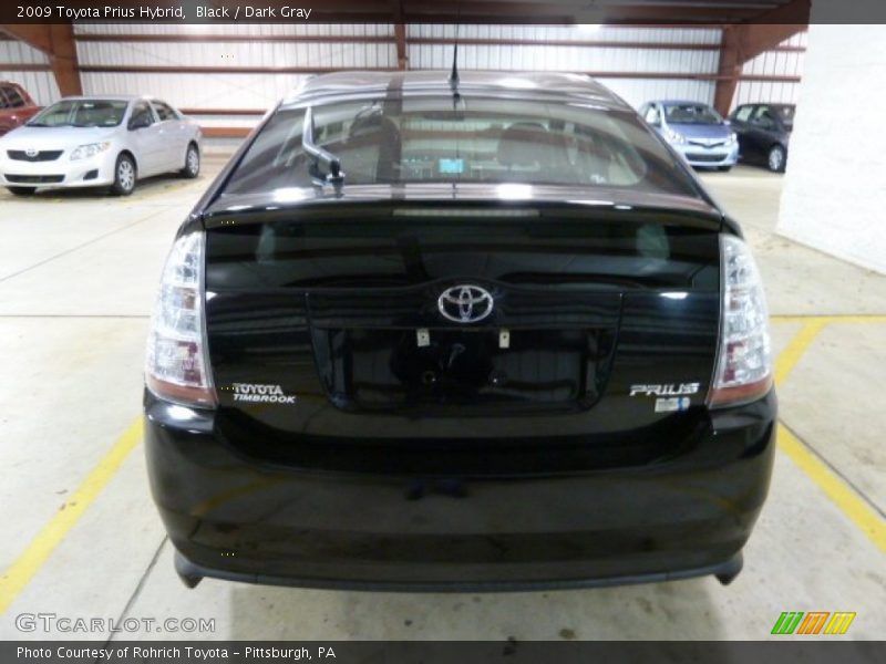 Black / Dark Gray 2009 Toyota Prius Hybrid