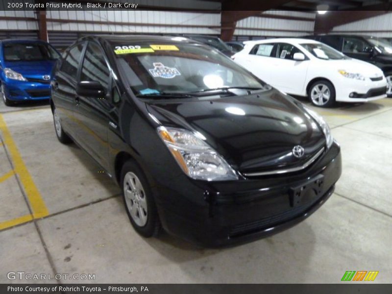 Black / Dark Gray 2009 Toyota Prius Hybrid