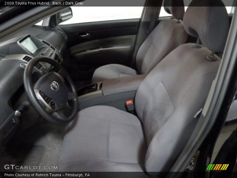 Black / Dark Gray 2009 Toyota Prius Hybrid