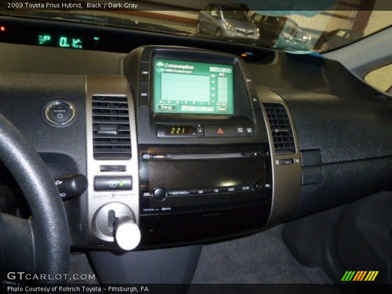 Black / Dark Gray 2009 Toyota Prius Hybrid