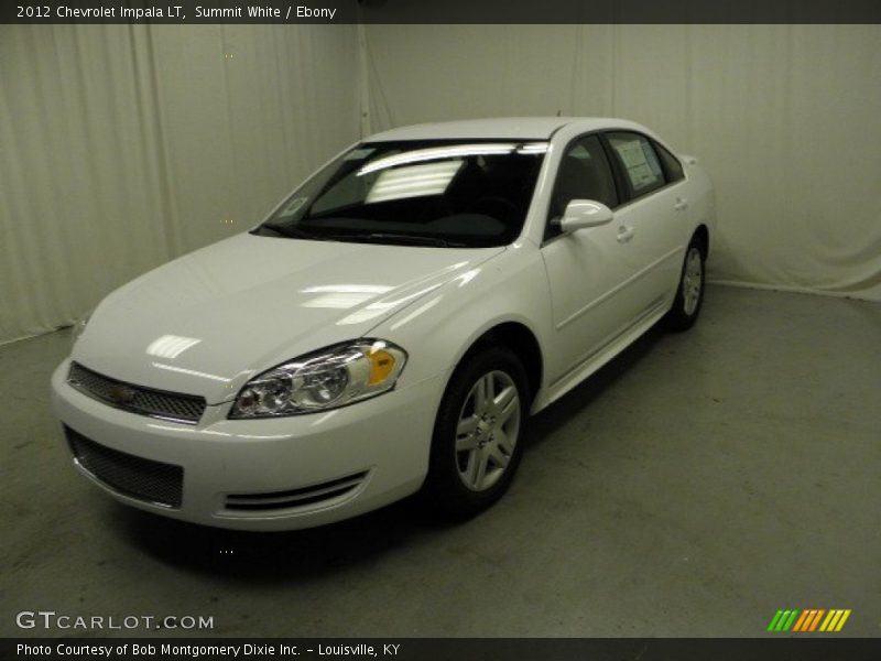 Summit White / Ebony 2012 Chevrolet Impala LT