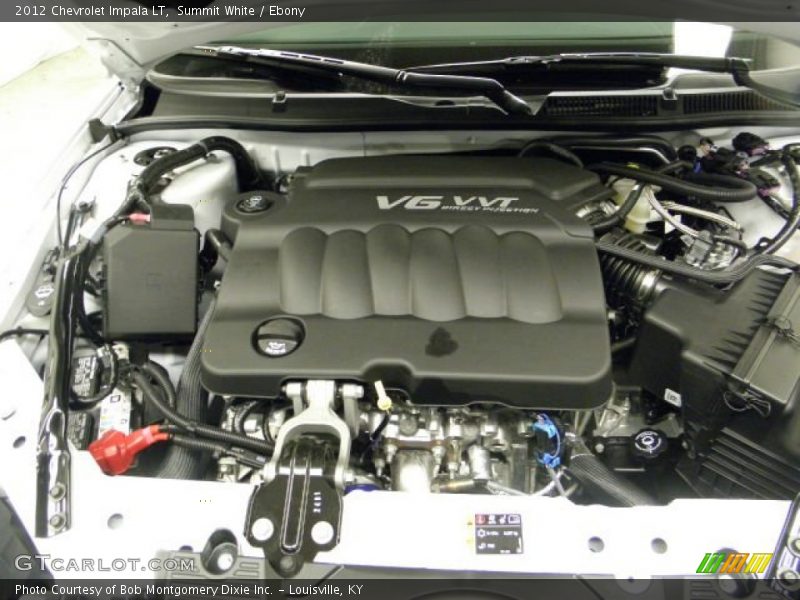 Summit White / Ebony 2012 Chevrolet Impala LT