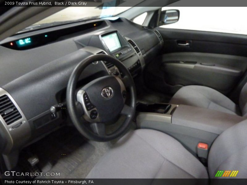 Black / Dark Gray 2009 Toyota Prius Hybrid
