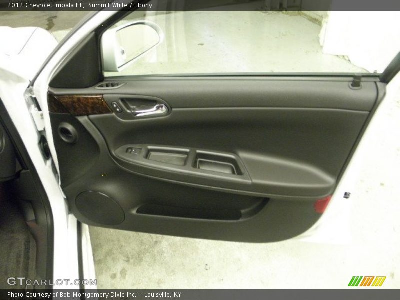 Summit White / Ebony 2012 Chevrolet Impala LT