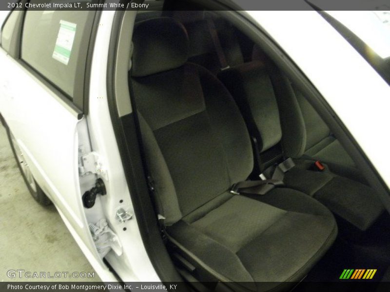 Summit White / Ebony 2012 Chevrolet Impala LT