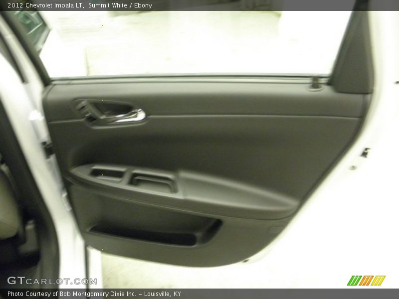 Summit White / Ebony 2012 Chevrolet Impala LT