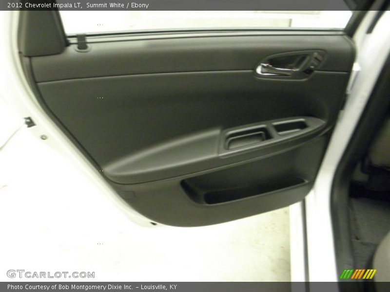 Summit White / Ebony 2012 Chevrolet Impala LT