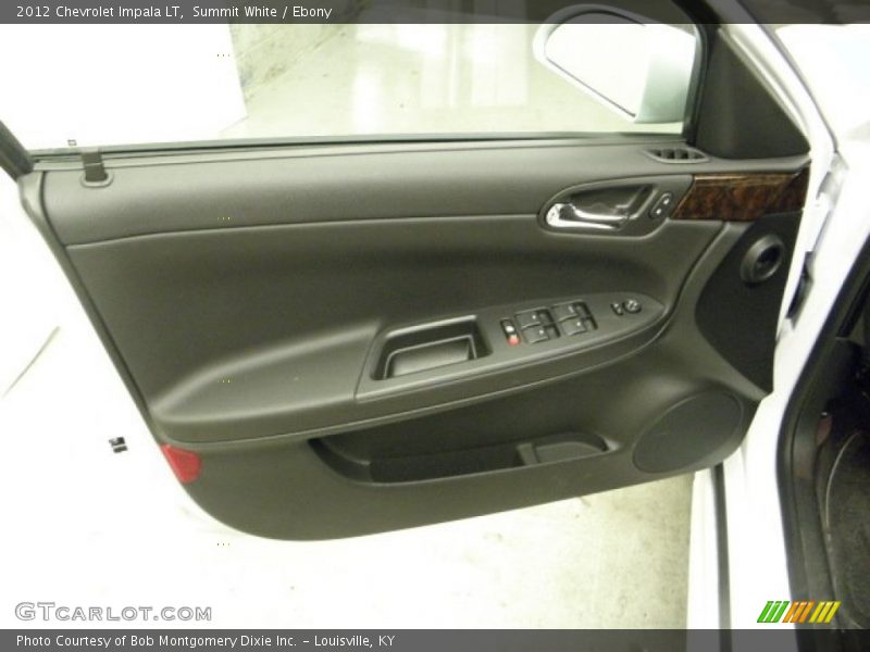 Summit White / Ebony 2012 Chevrolet Impala LT