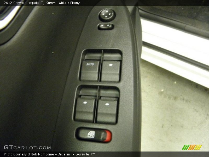 Summit White / Ebony 2012 Chevrolet Impala LT