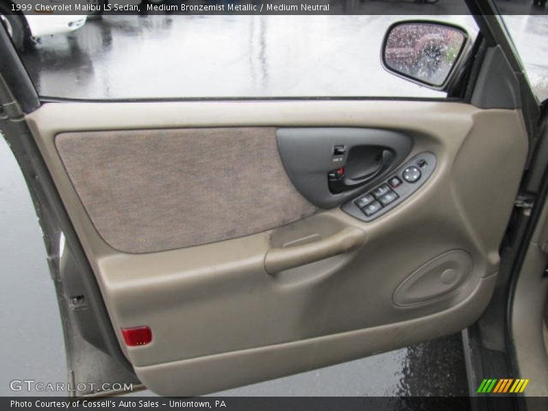 Medium Bronzemist Metallic / Medium Neutral 1999 Chevrolet Malibu LS Sedan