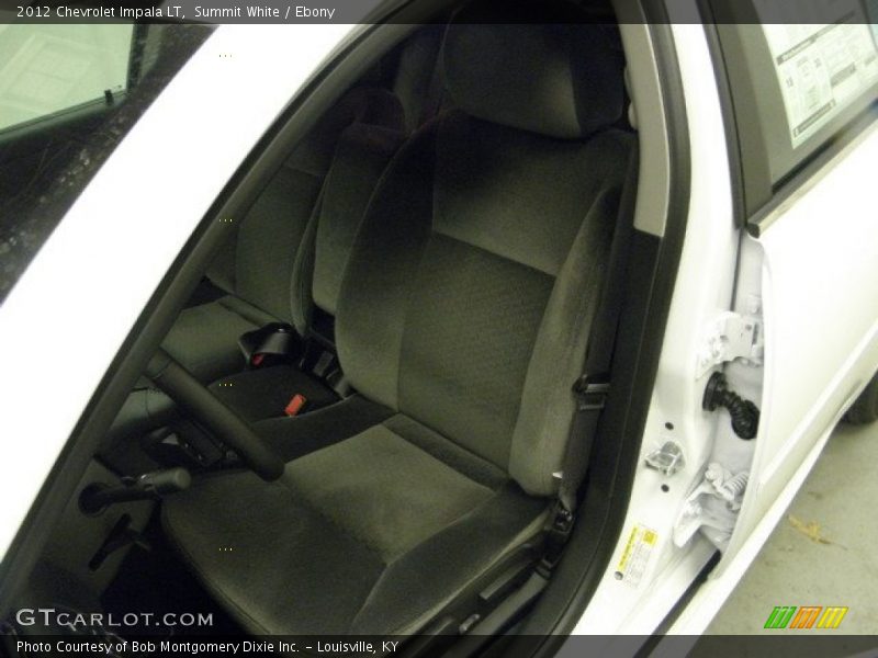 Summit White / Ebony 2012 Chevrolet Impala LT