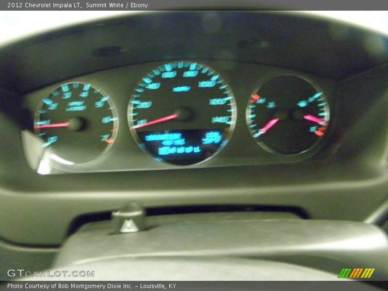 Summit White / Ebony 2012 Chevrolet Impala LT