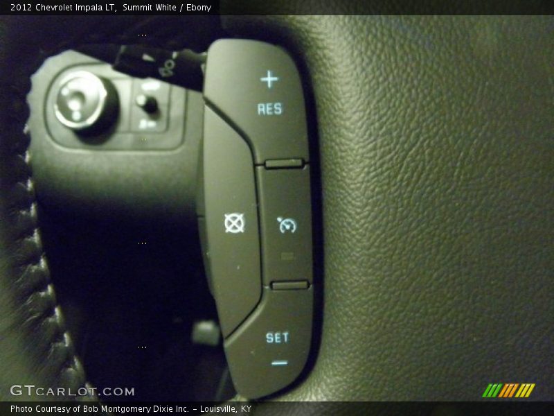 Summit White / Ebony 2012 Chevrolet Impala LT