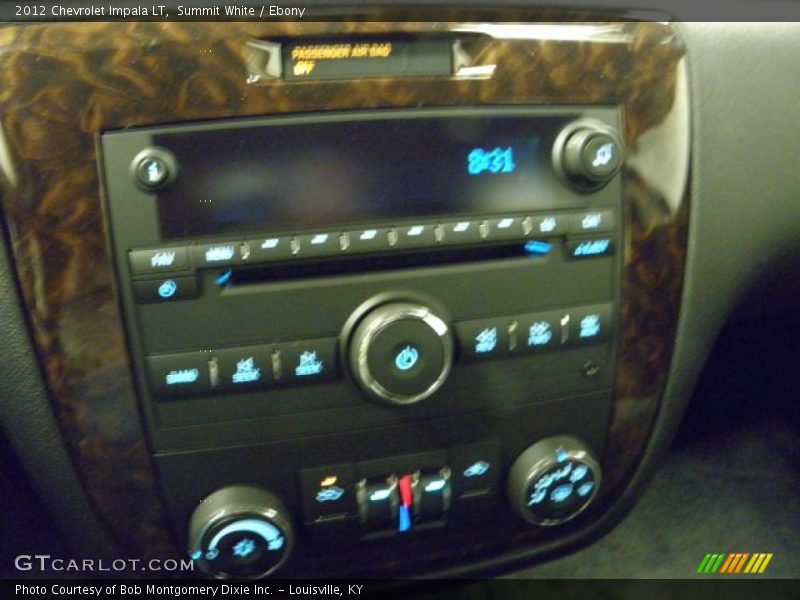 Summit White / Ebony 2012 Chevrolet Impala LT