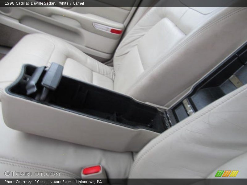 White / Camel 1998 Cadillac DeVille Sedan