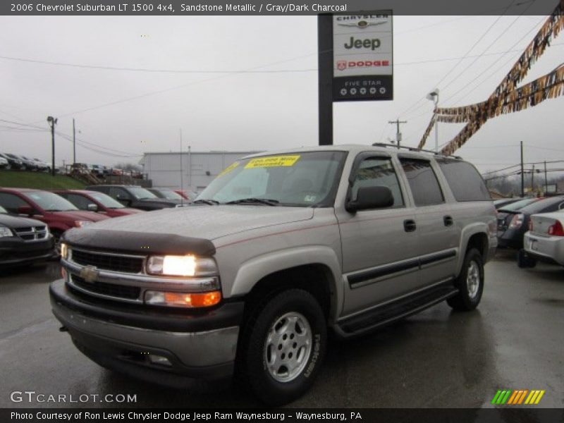 Sandstone Metallic / Gray/Dark Charcoal 2006 Chevrolet Suburban LT 1500 4x4