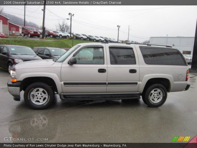 Sandstone Metallic / Gray/Dark Charcoal 2006 Chevrolet Suburban LT 1500 4x4