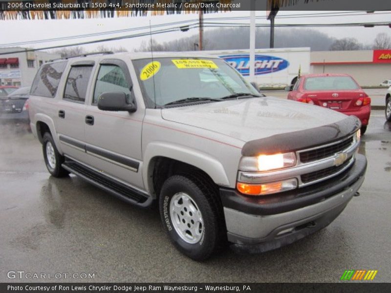 Sandstone Metallic / Gray/Dark Charcoal 2006 Chevrolet Suburban LT 1500 4x4