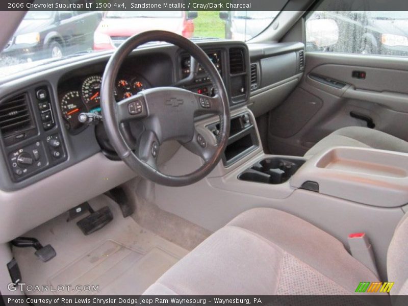 Sandstone Metallic / Gray/Dark Charcoal 2006 Chevrolet Suburban LT 1500 4x4