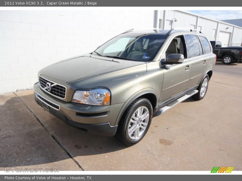 Caper Green Metallic / Beige 2011 Volvo XC90 3.2