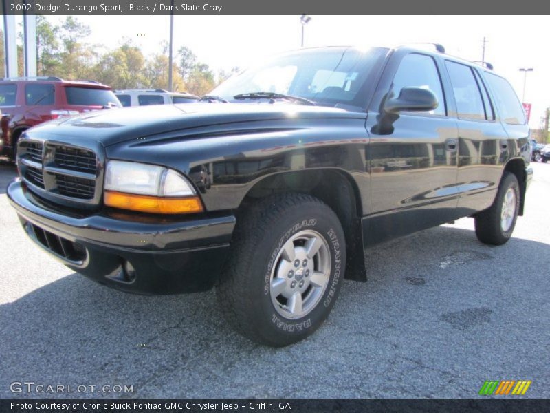 Black / Dark Slate Gray 2002 Dodge Durango Sport
