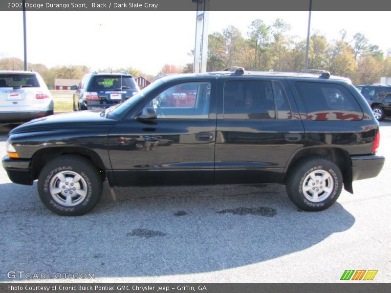 Black / Dark Slate Gray 2002 Dodge Durango Sport