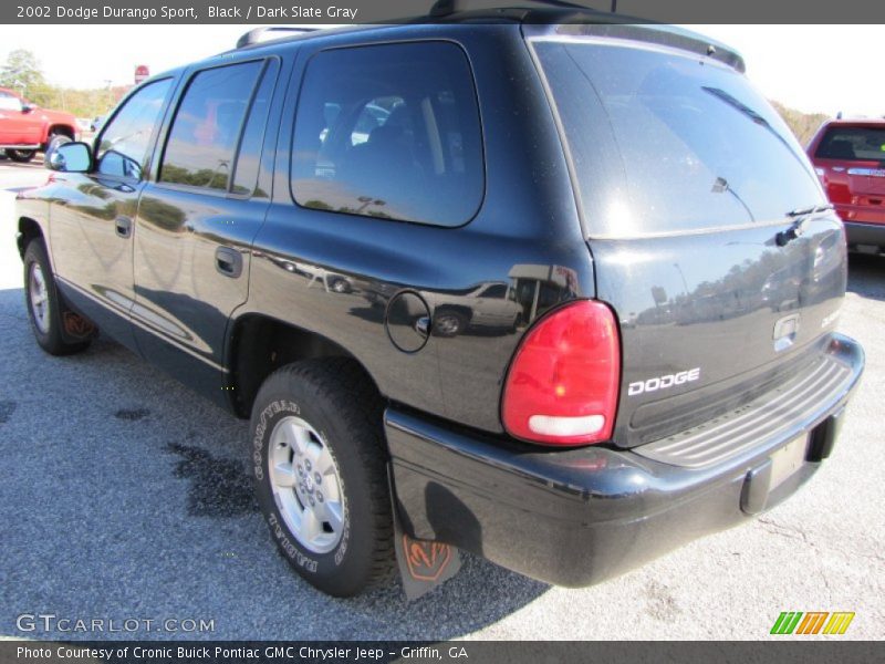 Black / Dark Slate Gray 2002 Dodge Durango Sport