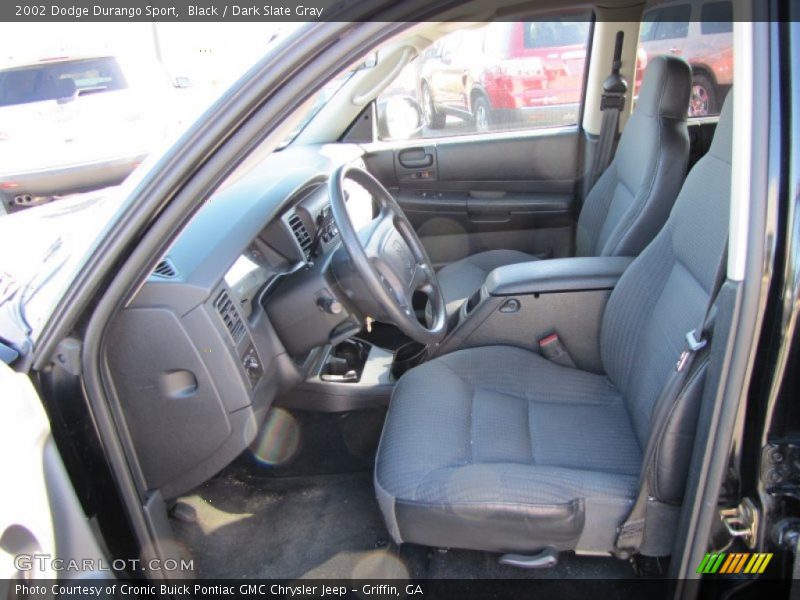 Black / Dark Slate Gray 2002 Dodge Durango Sport