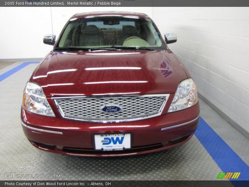 Merlot Metallic / Pebble Beige 2005 Ford Five Hundred Limited