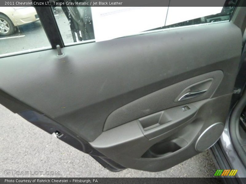 Taupe Gray Metallic / Jet Black Leather 2011 Chevrolet Cruze LT