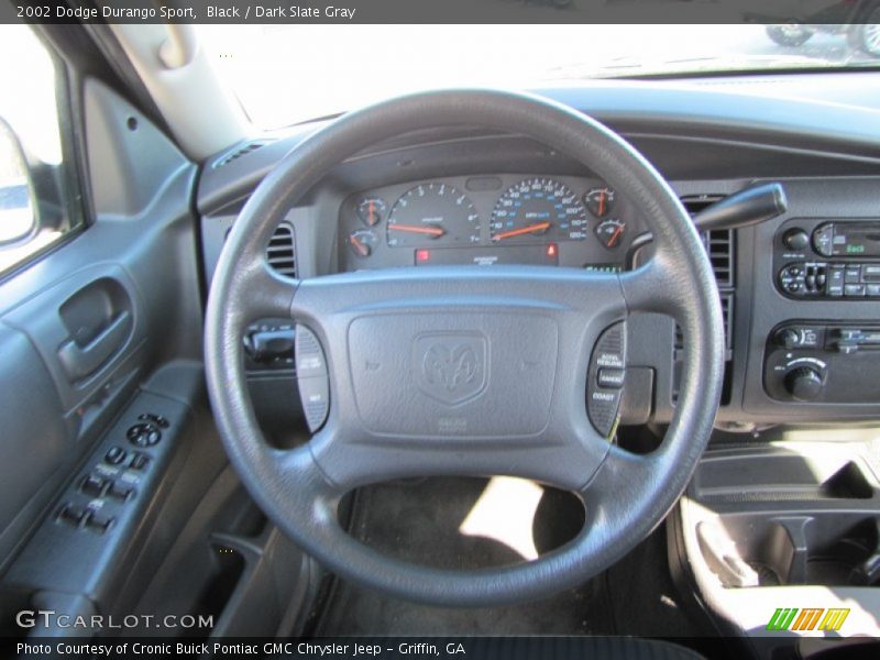 Black / Dark Slate Gray 2002 Dodge Durango Sport
