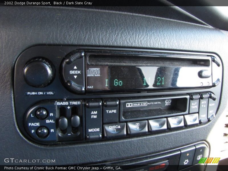 Controls of 2002 Durango Sport