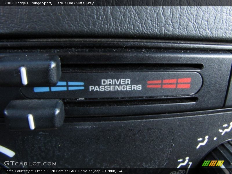 Black / Dark Slate Gray 2002 Dodge Durango Sport