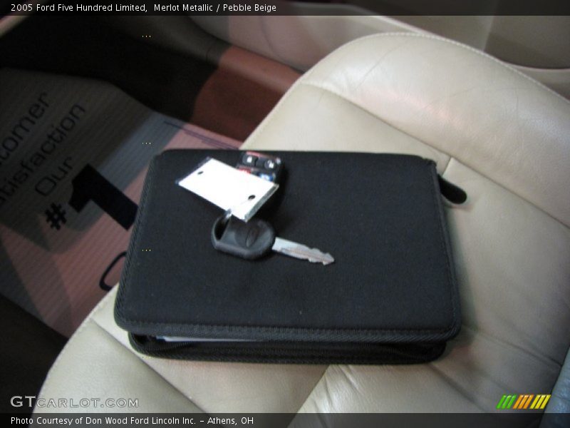 Books/Manuals of 2005 Five Hundred Limited