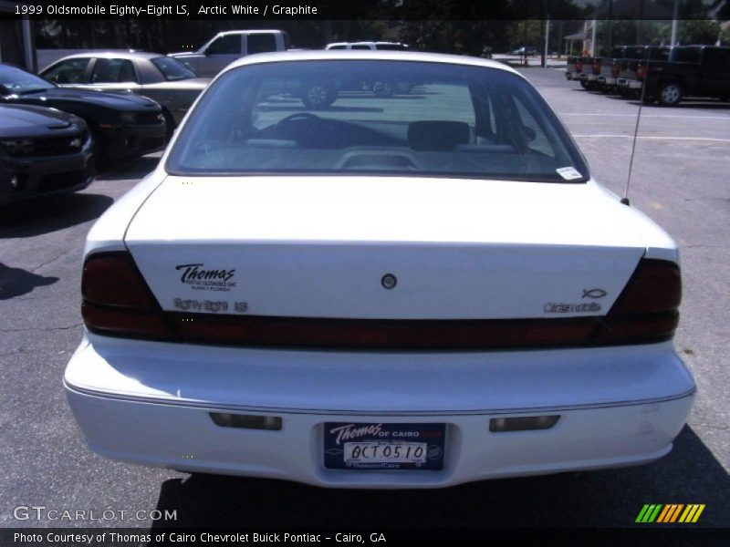 Arctic White / Graphite 1999 Oldsmobile Eighty-Eight LS