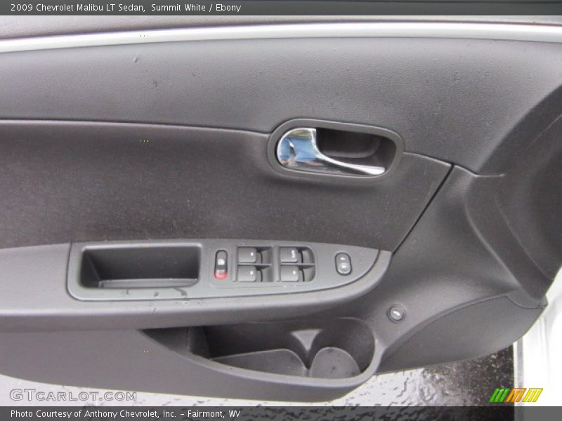 Summit White / Ebony 2009 Chevrolet Malibu LT Sedan