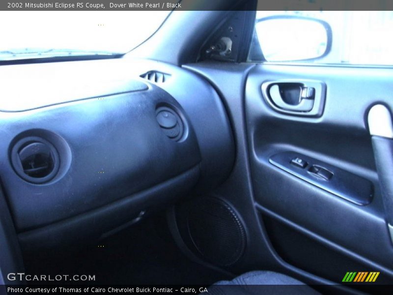 Dover White Pearl / Black 2002 Mitsubishi Eclipse RS Coupe
