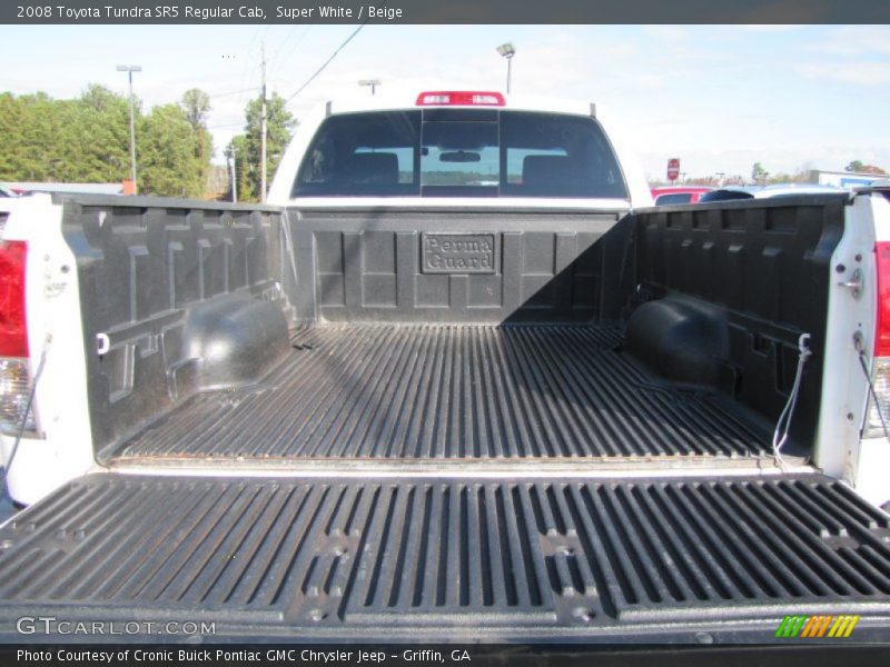 Super White / Beige 2008 Toyota Tundra SR5 Regular Cab